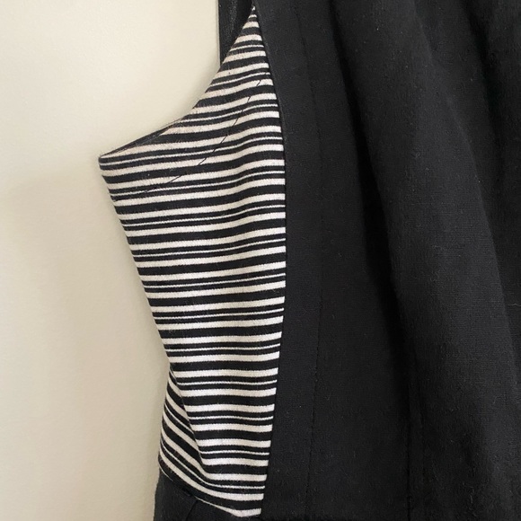Madewell Abroad Dress black with stripe side panel - Picture 5 of 9